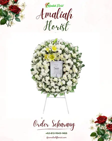 Krans Bunga Duka Ciganjur